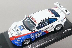 MINICHAMPS ミニチャンプス 1/43 BMW ビー・エム・ダブリュ M3 GTR ニュルブルク24時間レース 2004 #42 400042342