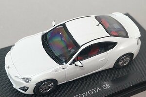 EBBRO エブロ 1/43 TOYOTA トヨタ 86 ホワイト 44776