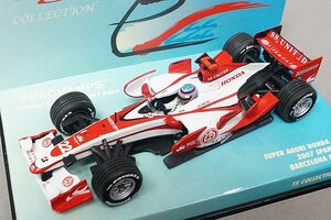 MINICHAMPS ミニチャンプス 1/43 HONDA ホンダ スーパーアグリ SA07 佐藤琢磨 スペインGP 2007 #22 518074322