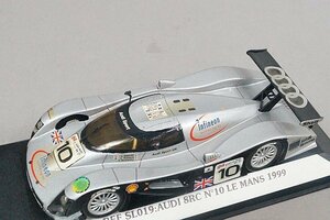 starter スターター 1/43 AUDI アウディ 8RC ルマン 1999 #10 ※破損あり REF SL019