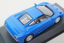 MINICHAMPS ミニチャンプス 1/43 BUGATTI ブガッティ EB110 ブルー 430102110_画像2