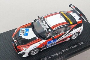 EBBRO エブロ 1/43 TOYOTA トヨタ 86 ニュルブルクリンク 24時間 レース 2012 #165 44899