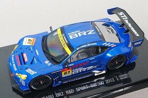 EBBRO エブロ 1/43 SUBARU スバル BRZ R＆D スポーツ スーパーGT300 2012 #61 44750