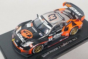 EBBRO エブロ 1/43 NISSAN 日産 G’ZOX ハセミ Z スーパーGT 2005 #3 ブラック/レッド 43730