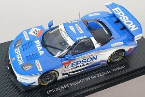 EBBRO エブロ 1/43 HONDA ホンダ エプソン NSX 後期型 スーパーGT500 2005 #32 ホワイト/ブルー 43764