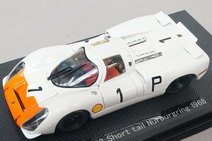 EBBRO エブロ 1/43 Porsche ポルシェ 908 ショートテイル ニュルブルクリンク 1968 #1 43739