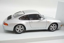 UT MODELS UTモデル 1/18 Porsche ポルシェ 993 クーペ シルバー 27802_画像3