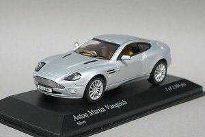 ミニチャンプス PMA 1/43 Aston Martin アストンマーチン Vanquish ヴァンキッシュ 2002 シルバー 400137224