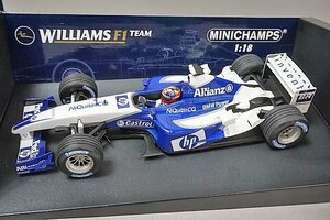 ミニチャンプス PMA 1/18 Williams ウィリアムズ F1 BMW FW25 J.P.モントーヤ 2003 #3 100030003