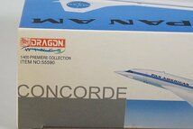 ★ DRAGON ドラゴン 1/400 CONCORDE コンコルド PANAM パンナム レジ番付与なし 55590_画像9