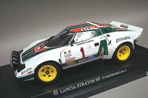 KYOSHO 京商 1/18 LANCIA STRATOS ランチアストラトス HF ラリー アリタリア モンテカルロ 1977 #1 ライト点灯バージョン 08139B