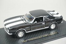 ROAD CHAMPS ロードチャンプス 1/43 1967 シボレー Z/28 カマロ ブラック / 1969 シボレー カマロ イエロー 2点セット ※外箱欠品_画像2