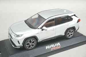 1/30 TOYOTA トヨタ RAV4 PHV ②1D6 シルバーメタリック カラーサンプル 色見本ミニカー 非売品