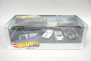 Hot Wheels ホットウィール プレミアム 1/64 メルセデスベンツ コレクターセット AMG GT3 2016 / 300 SL など4台セット GRN85