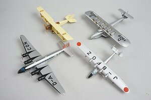 ★ デルプラド 1/350 Dornier Do X ルフトハンザ 1929 / 1/300 カワニシ 4エンジン 1936 J-BFOZ など4点セット ※外箱等欠品