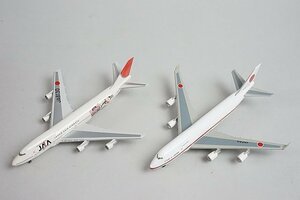 ★ herpa ヘルパ 1/500 B747-200 JAA JA8130 Yokoso JAPAN / B747-400 日本国政府専用機 航空自衛隊 2点セット