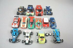 タミヤ RC プルバックカー / ワンダー ラリージャパン 三菱 ランサーエボリューション 全長約4.5cm など14点セット ※ジャンク品