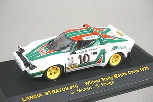 ixo イクソ 1/43 Lancia ランチア ストラトス モンテカルロラリー 優勝 1976 #10 RAC080