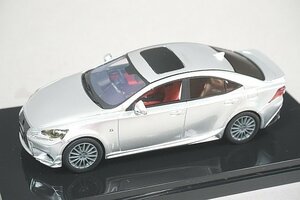 WIT'S ウィッツ 1/43 Lexus レクサス IS 350 F SPORTS PARTS (TRD) プラチナムシルバーメタリック CT530