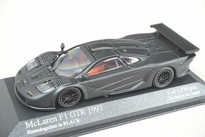 ミニチャンプス PMA / Kyosho 京商 1/43 McLaren マクラレーン F1 GTR 1997 ホモロゲーション BLACK / ブラックシリーズ 533174393