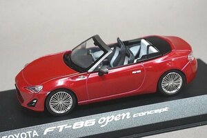 KYOSHO 京商 1/43 TOYOTA トヨタ FT86 オープンコンセプト レッドメタリック 03643RM