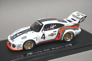 EBBRO エブロ 1/43 Porsche ポルシェ 935 ムジェロ 1976 #4 43770