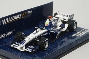 ミニチャンプス PMA 1/43 BMW ウィリアムズ F1 BMW FW27 M.ウェバー 2005 #7 400050007