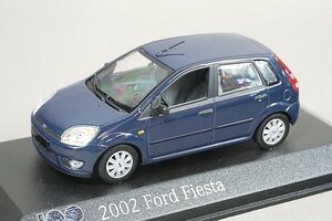 ミニチャンプス PMA 1/43 Ford フォード Fiesta フィエスタ 2002 ダークブルー フォード100周年