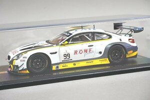 Spark スパーク 1/43 BMW M6 GT3 Rowe Racing SPA24h 優勝 2016 #99 SB175