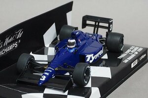 ミニチャンプス PMA 1/43 Tyrrell Ford 018 J. Palmer 1989 サンマリノGP #3 400890003