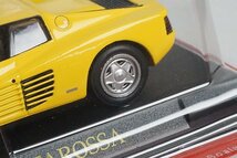 アシェット 1/43 FERRARI フェラーリ フェラーリコレクション Vol.16 125 S レッド / Vol.17 テスタロッサ イエロー 2台セット_画像4