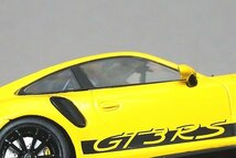 IXO イクソ 1/43 Porsche ポルシェ 911 (991) GT3 RS 2017 イエロー MOC299_画像3