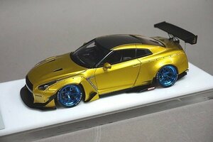 メイクアップ / EIDOLON アイドロン 1/43 ロケット バニー R35 GT-R ゴールド (キャンディイエロー) 宮沢模型限定 MZE006