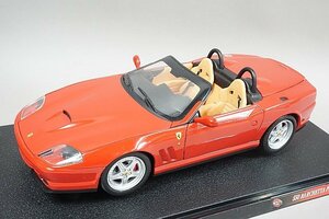 Hot Wheels ホットウィール 1/18 Ferrari フェラーリ 550 バルケッタ・ピニンファリーナ レッド ※パーツ破損有り 29441