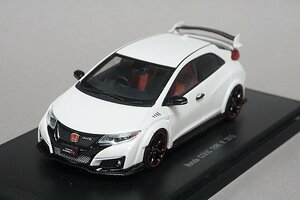 EBBRO エブロ 1/43 Honda ホンダ CIVIC シビック タイプR 2015 Japanese License Plate チャンピオンシップホワイト 45366