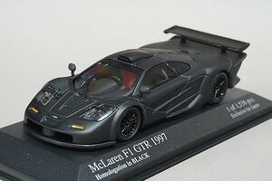 ミニチャンプス PMA 1/43 McLaren マクラーレン F1 GTR 1997 ホモロゲーション イン ブラック ディーラー特注 533174393