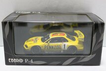 ▽ EBBRO エブロ 1/43 PENNZOIL ペンズオイル NISMO GT-R ジーティーアール JGTC GT500 1999 No.1 #1 YELLOW P402_画像4