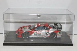 ▽ EBBRO エブロ 1/43 CASTROL カストロール PIT WORK ピットウォーク GT-R #23 RED/SILVER P408