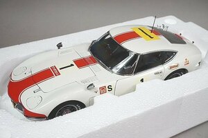 AUTOart オートアート 1/18 Toyota トヨタ 2000GT 24h 富士 1967 #1 86715