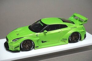 メイクアップ/ アイドロン 1/43 LB-シルエットワークスGT 35GT-RR 2020 東京オートサロン ブライトパールグリーン 80台限定 LB012F