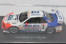 ▽ EBBRO エブロ 1/43 UNISIA XANAVI GT-R ザナヴィ JGTC 2000 #3 P428_画像7