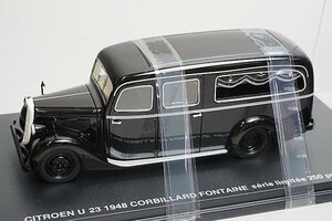 PERFEX パーフェックス 1/43 CITROEN シトロエン U23 CORBILLARD FONTAINE フォンテーヌ 霊柩車 1948 ブラック PERFEX504