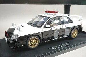 AUTOart オートアート 1/18 Subaru スバル Impreza インプレッサ WRX Sti 山口県警察 ポリスカー / パトロールカー 78656