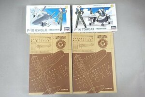 ★ ハセガワ 他 1/72 マガジンキット 荒野のコトブキ飛行隊 隼一型(キリエ機)/F-14 トムキャット/F-15 イーグル 3点セット