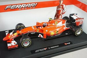 Bburago ブラーゴ 1/18 Ferrari フェラーリ SF15-T K.ライコネン 2015 #7 18-16801