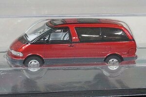 GCD ゲインコーププロダクツ 1/64 TOYOTA トヨタ PREVIA プレヴィア エスティマ 左ハンドル レッド KS-016-108