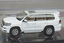 GCD ゲインコーププロダクツ 1/64 TOYOTA トヨタ LAND CRUISER ランドクルーザー 200 ホワイト KS-007-37_画像1