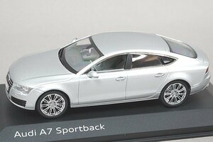 Kyosho 京商 1/43 AUDI アウディ A7 Sportback スポーツバック 2010 アイスシルバー ディーラー特注 5011007023