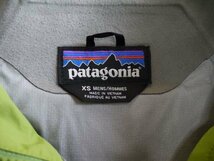 ▽♪ patagonia パタゴニア トレントシェル 3L ナイロンジャケット マウンテンパーカー ウィンドブレーカー 黄緑 XS_画像4