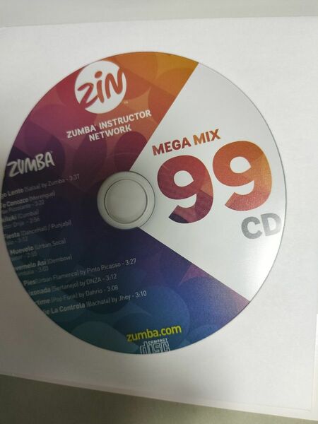 メガミックス Mega Mix 99 CD ズンバ ZUMBA